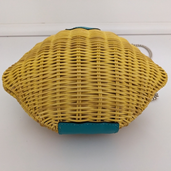 EUC! Kate Spade New York Lemon Crossbody Bag In Picnic Perfect Yellow - Picture 8 of 16